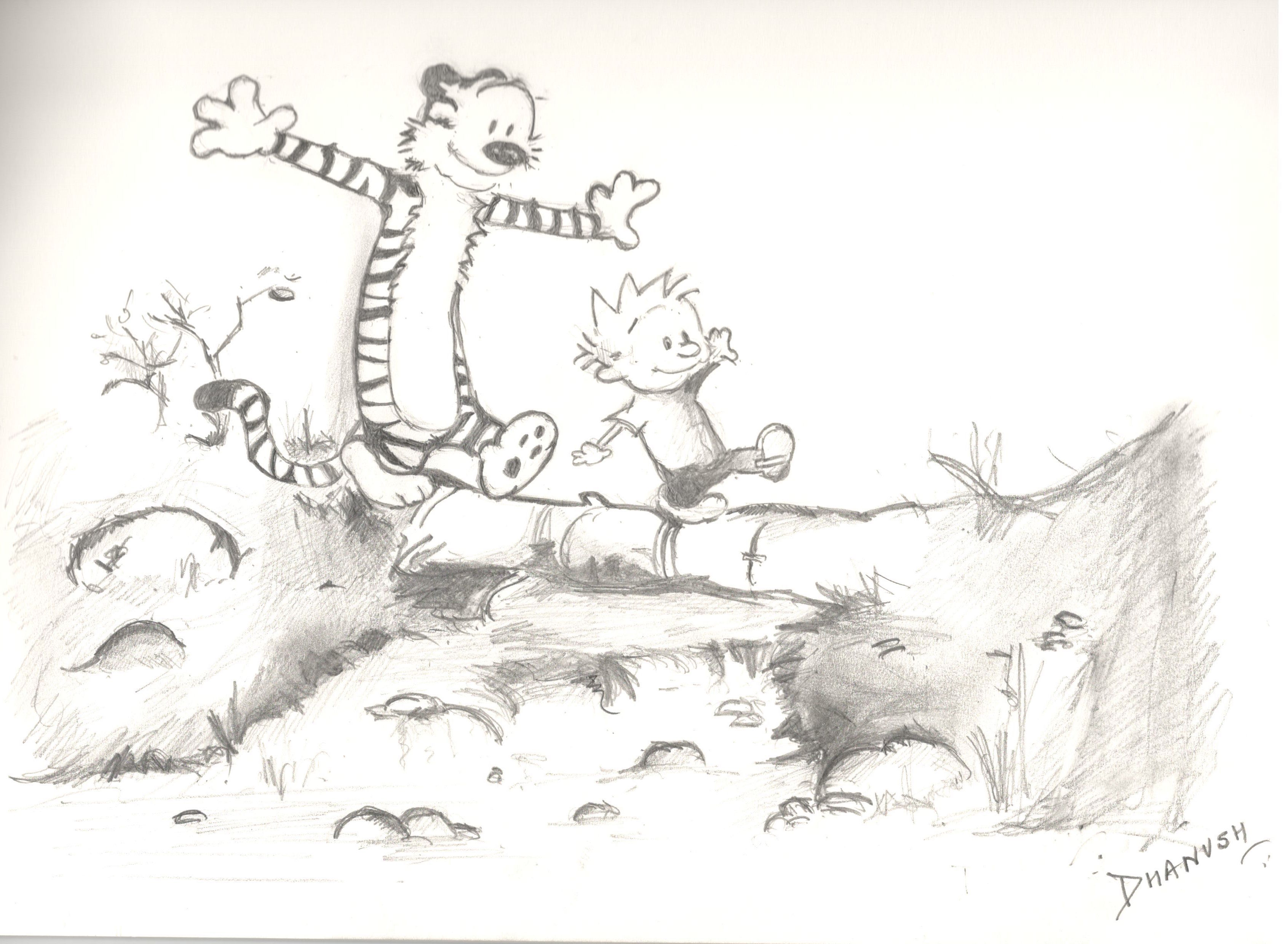 Unique 'Calvin & Hobbes' Illustration Fetches $107,550 at Auction – The  Hollywood Reporter